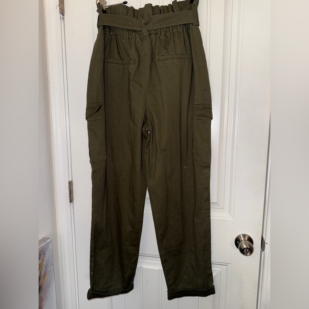 New York & Company Dark Green Cargo Pants